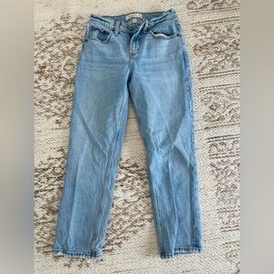 Abercrombie & Fitch Light Blue Straight Leg Jeans